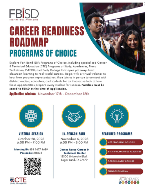 Career Readiness Roadmap: Programs of Choice